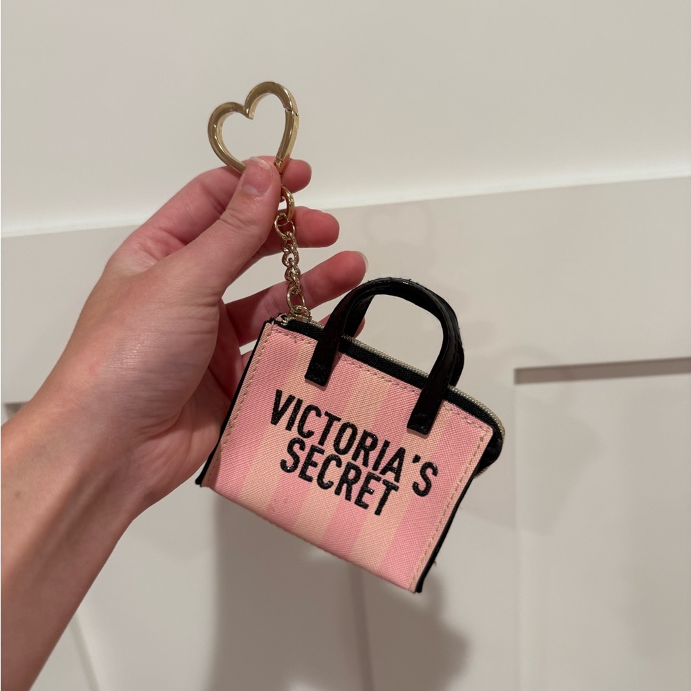 Victoria Secret Shopping Bag Keychain
